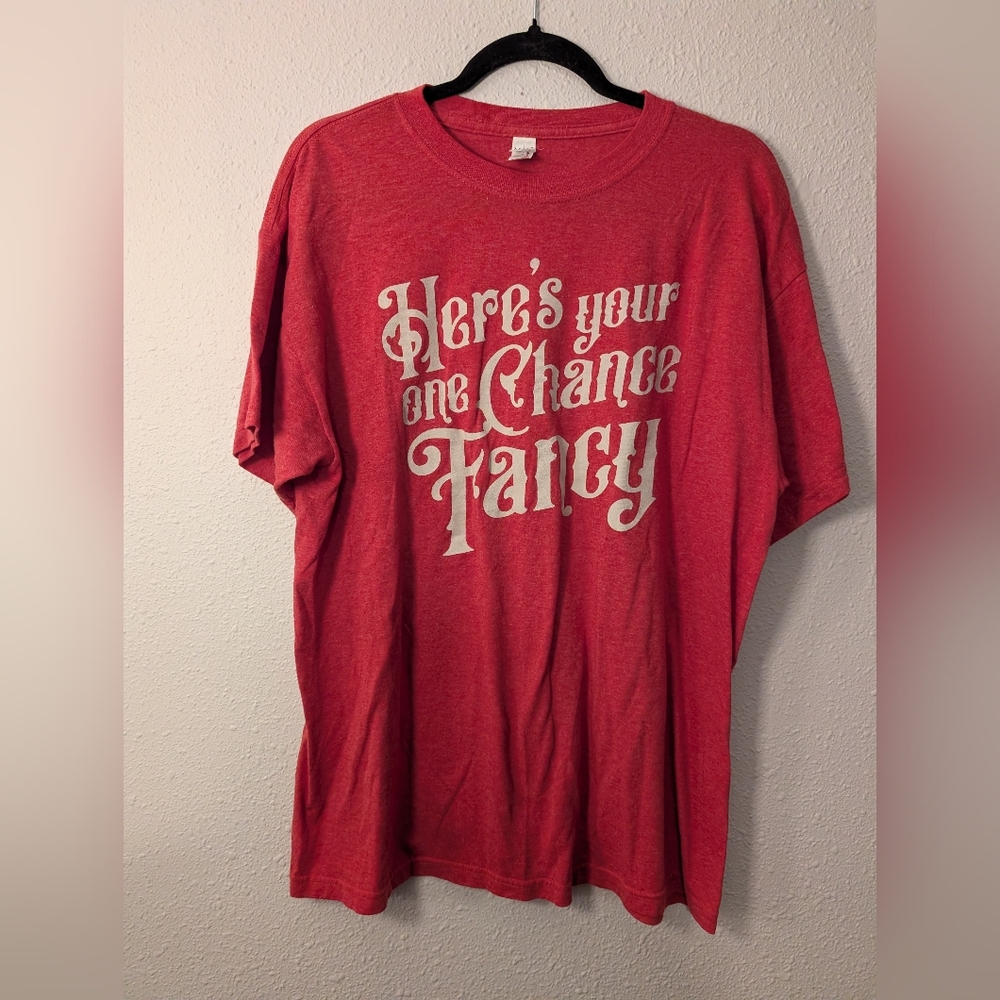 Reba McIntyre Here's Your One Chance Fancy Large TShirt